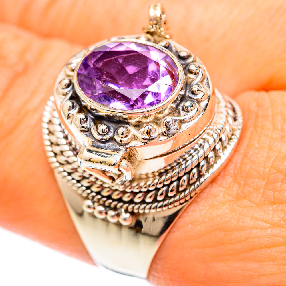 Amethyst Rings handcrafted by Ana Silver Co - RING123680
