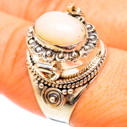 Ethiopian Opal Rings handcrafted by Ana Silver Co - RING123684