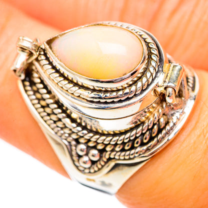 Ethiopian Opal Rings handcrafted by Ana Silver Co - RING123685