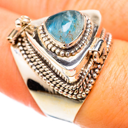 Aquamarine Rings handcrafted by Ana Silver Co - RING123686
