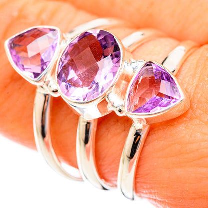 Amethyst Rings handcrafted by Ana Silver Co - RING123696