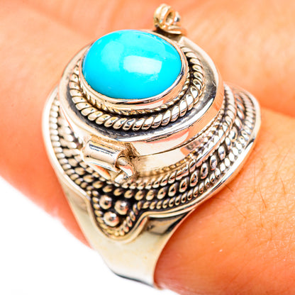 Larimar Rings handcrafted by Ana Silver Co - RING123707