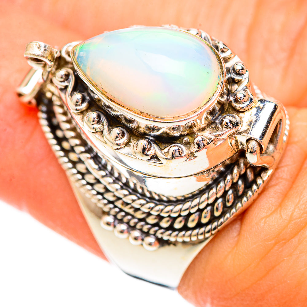 Ethiopian Opal Rings handcrafted by Ana Silver Co - RING123716