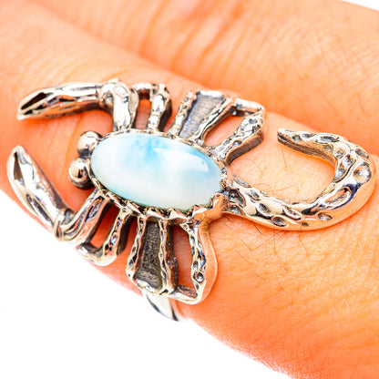 Larimar Rings handcrafted by Ana Silver Co - RING123721