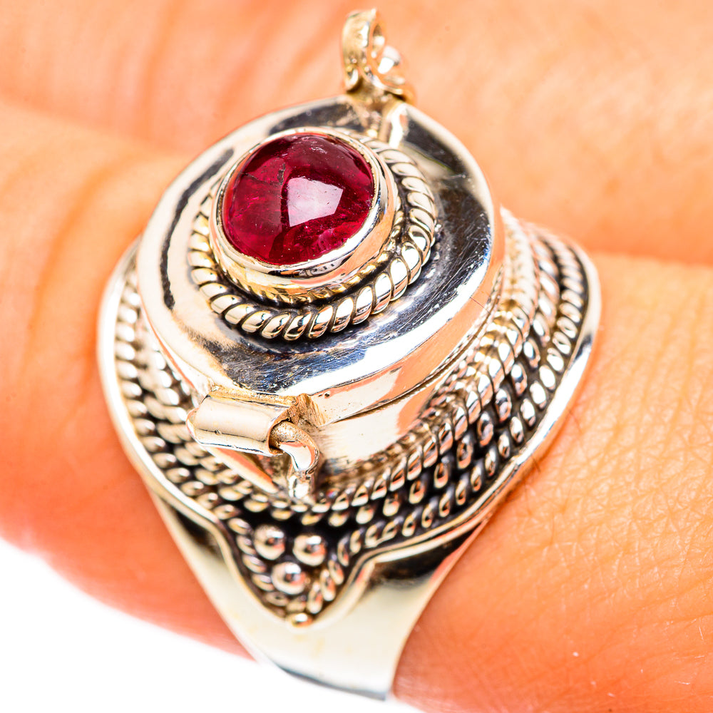 Pink Tourmaline Rings handcrafted by Ana Silver Co - RING123726