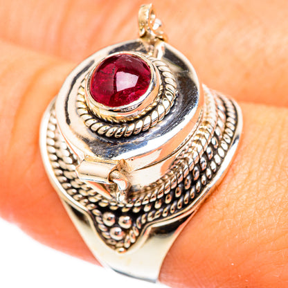 Pink Tourmaline Rings handcrafted by Ana Silver Co - RING123726