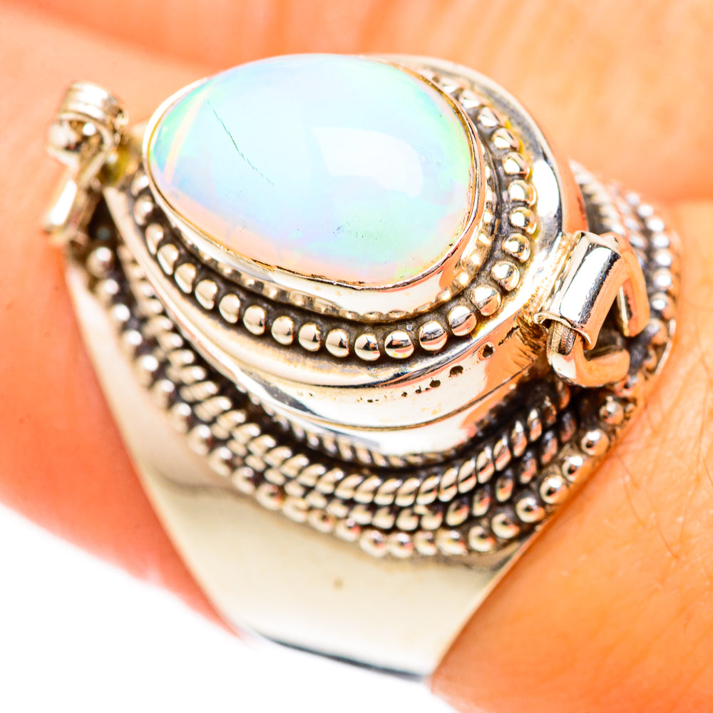 Ethiopian Opal Rings handcrafted by Ana Silver Co - RING123731