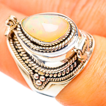 Ethiopian Opal Rings handcrafted by Ana Silver Co - RING123753