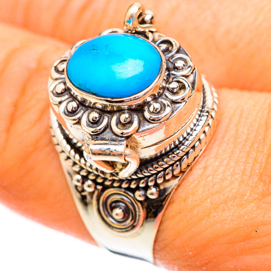 Turquoise Rings handcrafted by Ana Silver Co - RING123757