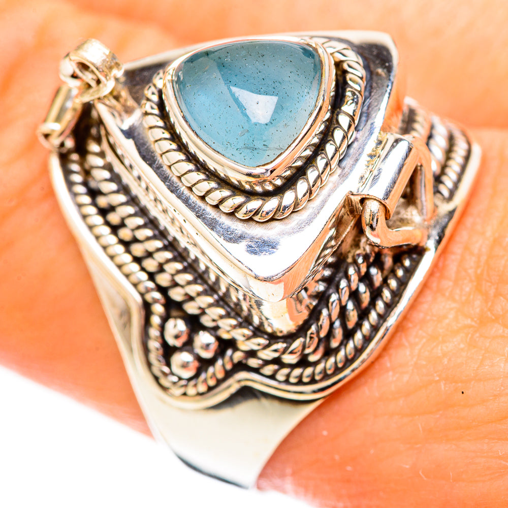Aquamarine Rings handcrafted by Ana Silver Co - RING123760