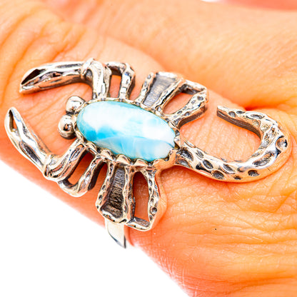 Larimar Rings handcrafted by Ana Silver Co - RING123769