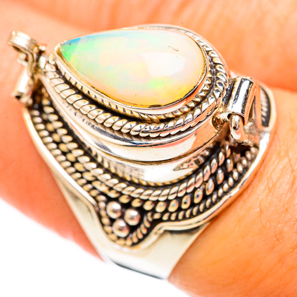 Ethiopian Opal Rings handcrafted by Ana Silver Co - RING123775