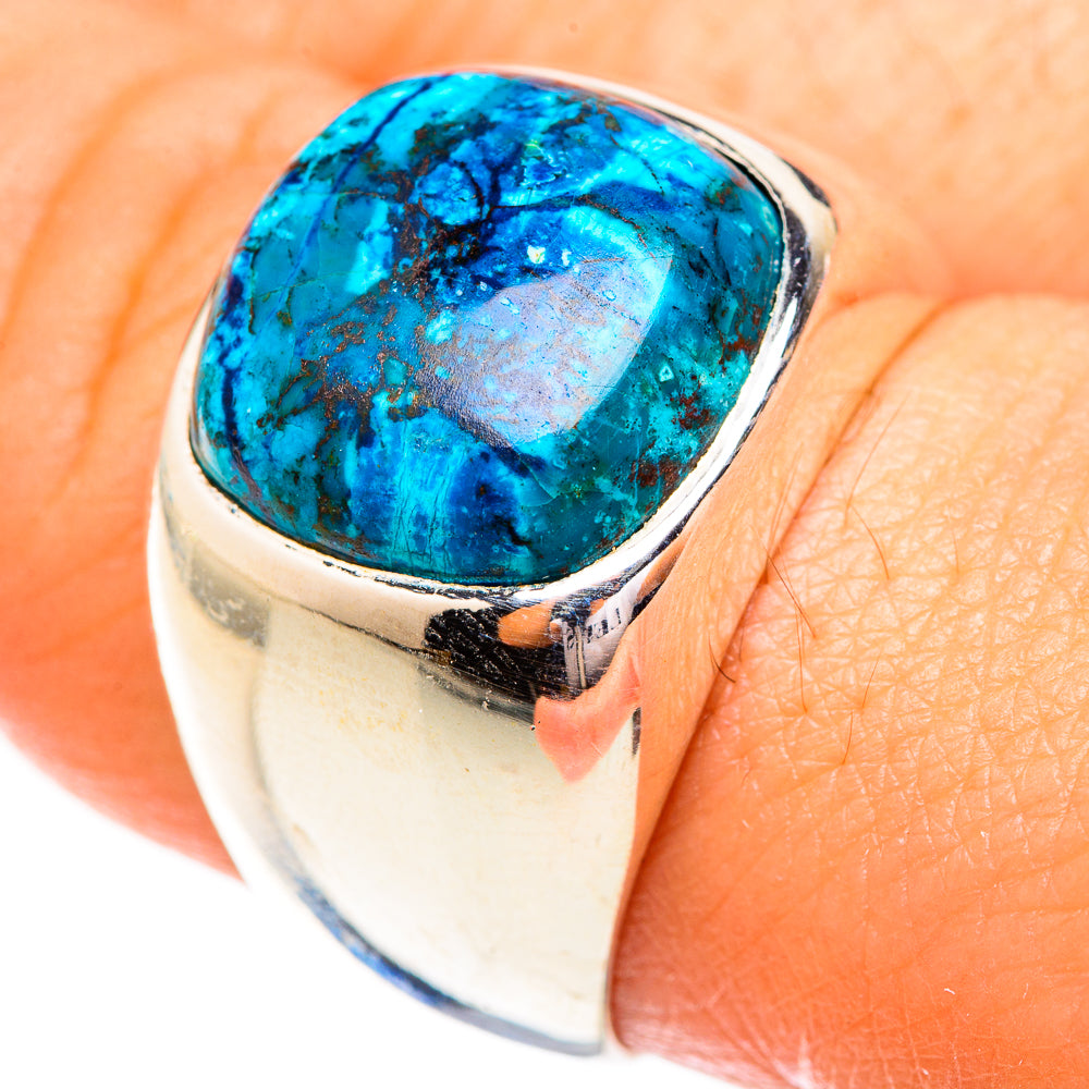 Shattuckite Rings handcrafted by Ana Silver Co - RING123789