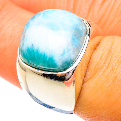 Larimar Rings handcrafted by Ana Silver Co - RING123794