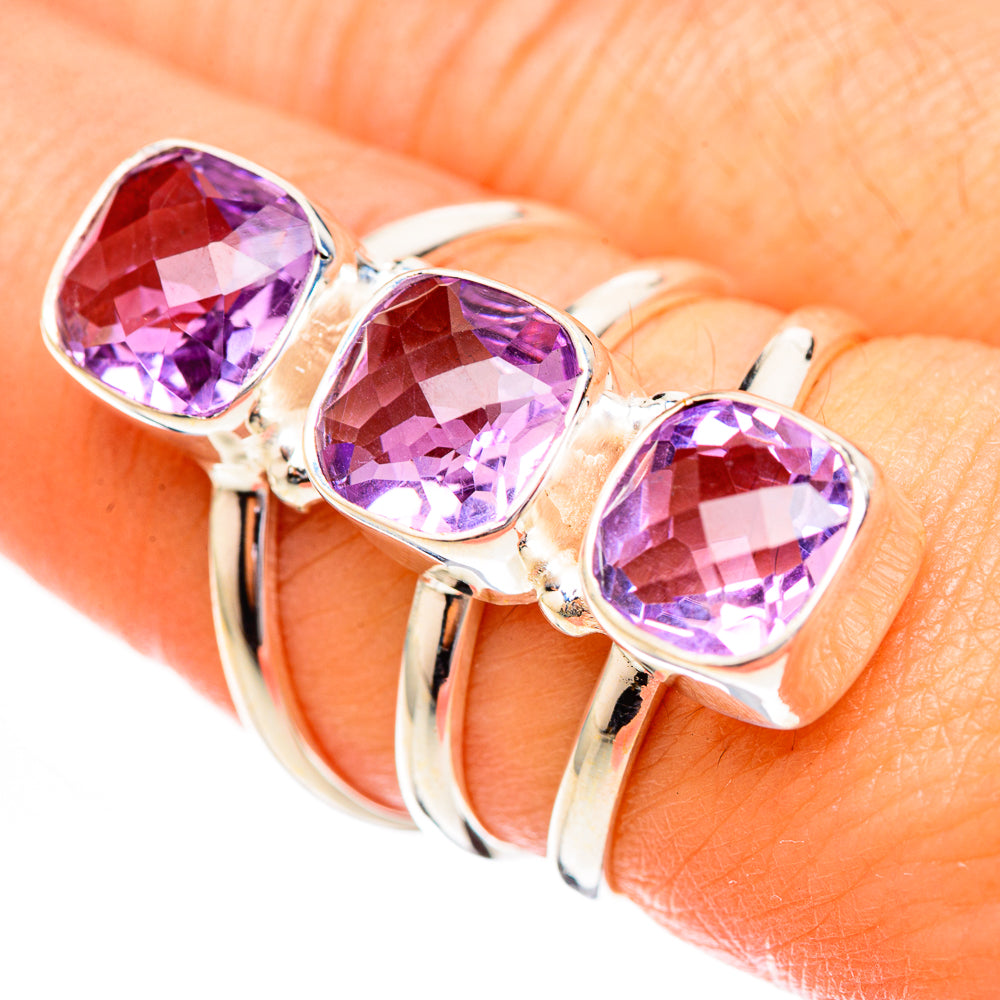Amethyst Rings handcrafted by Ana Silver Co - RING123818