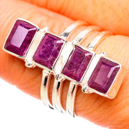 Ruby Rings handcrafted by Ana Silver Co - RING123838