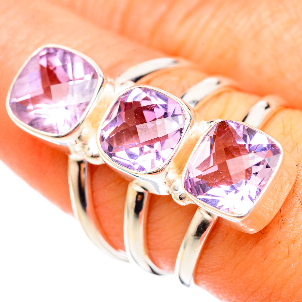 Amethyst Rings handcrafted by Ana Silver Co - RING123841