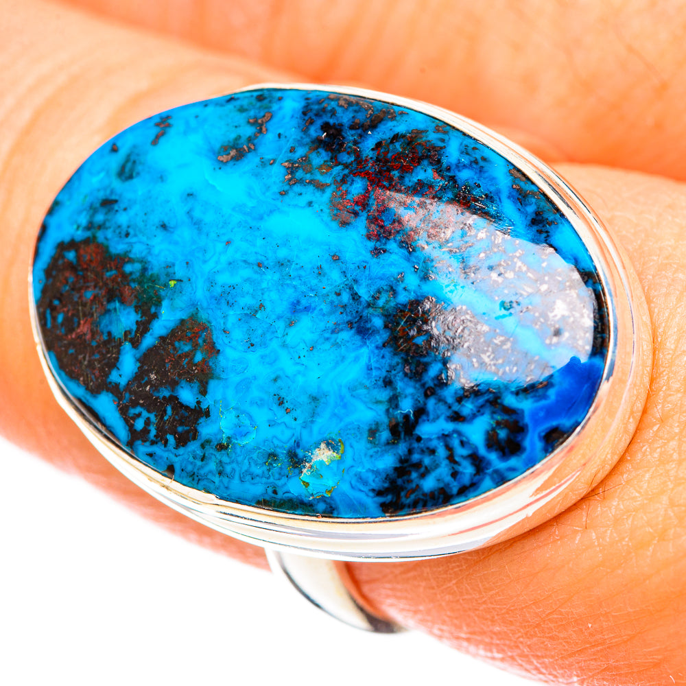Shattuckite Rings handcrafted by Ana Silver Co - RING123854