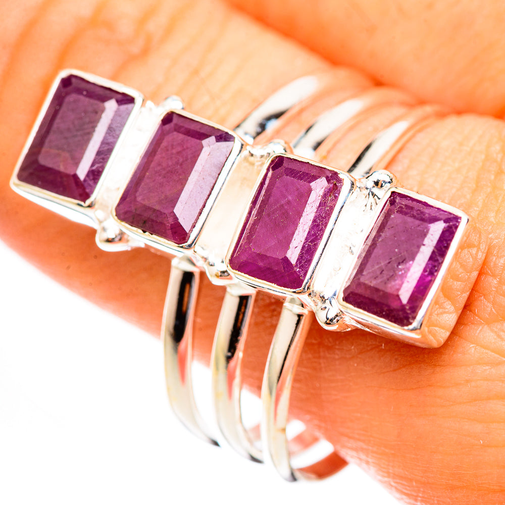 Ruby Rings handcrafted by Ana Silver Co - RING123866
