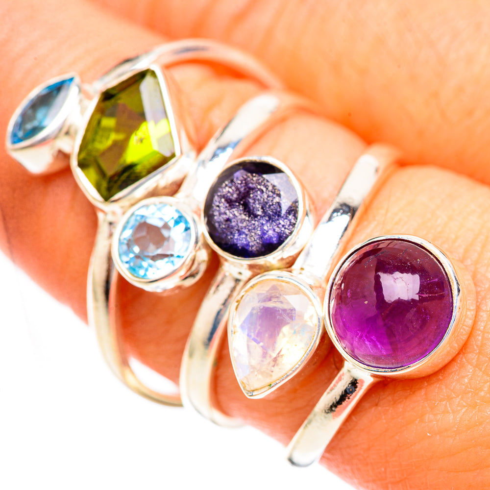 Amethyst Rings handcrafted by Ana Silver Co - RING123872