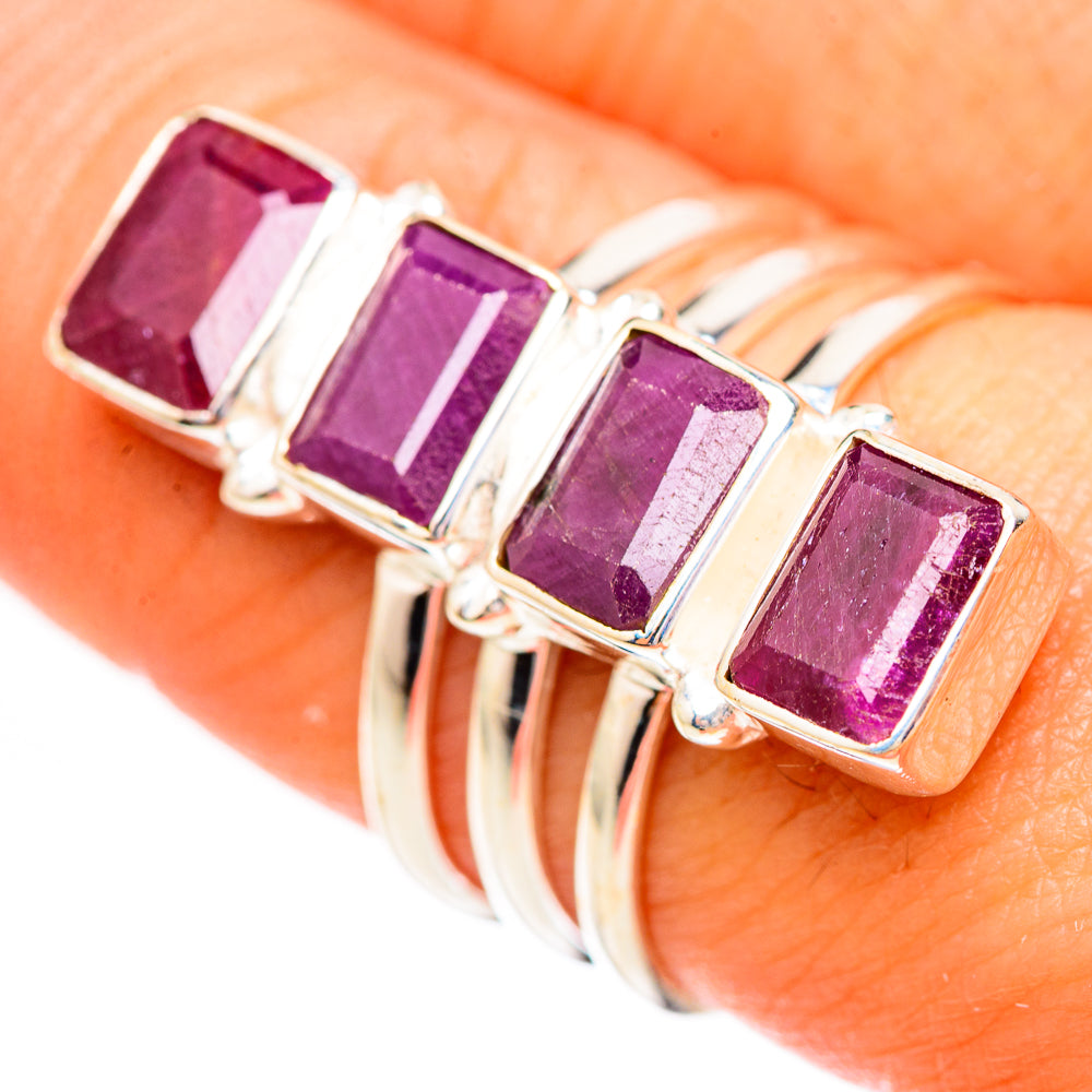 Ruby Rings handcrafted by Ana Silver Co - RING123882