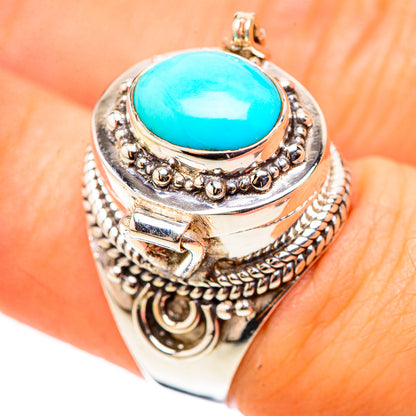 Sleeping Beauty Turquoise Rings handcrafted by Ana Silver Co - RING123894