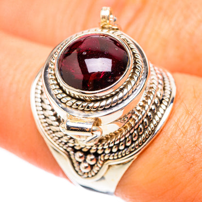 Garnet Rings handcrafted by Ana Silver Co - RING123910