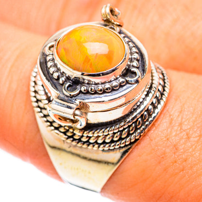 Ethiopian Opal Rings handcrafted by Ana Silver Co - RING123916