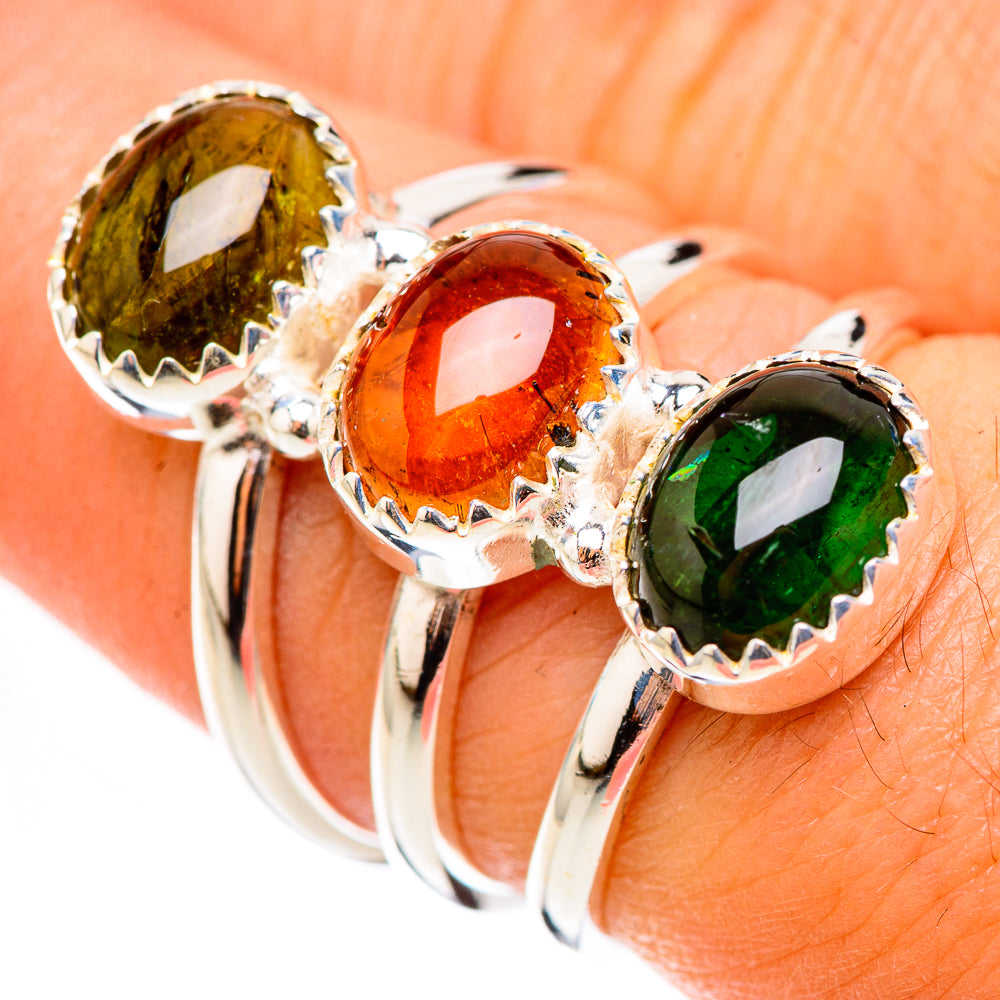 Tourmaline Rings handcrafted by Ana Silver Co - RING123918