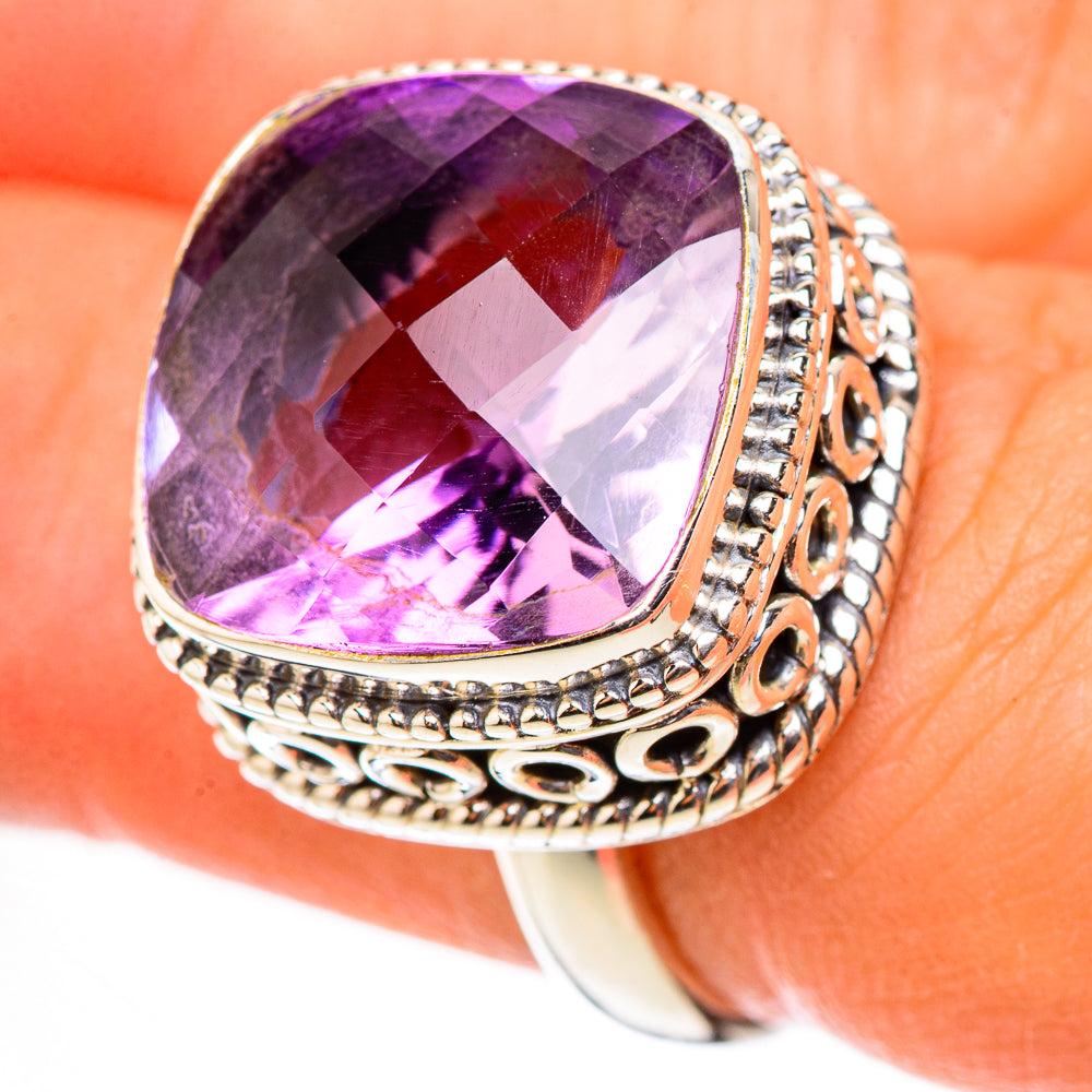 Amethyst Rings handcrafted by Ana Silver Co - RING123940