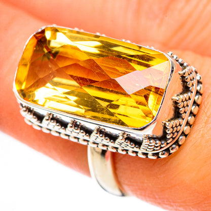 Citrine Rings handcrafted by Ana Silver Co - RING123962