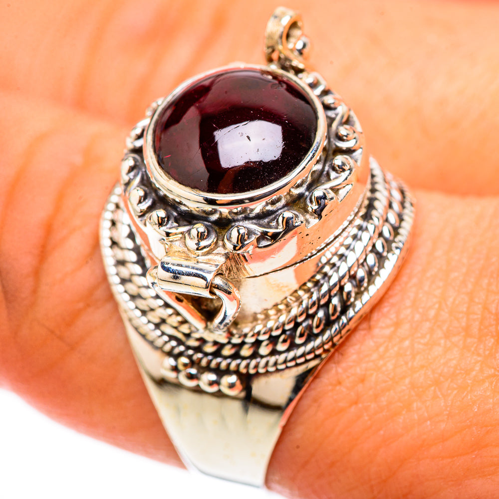Garnet Rings handcrafted by Ana Silver Co - RING123965