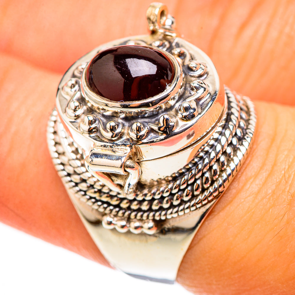 Garnet Rings handcrafted by Ana Silver Co - RING123966