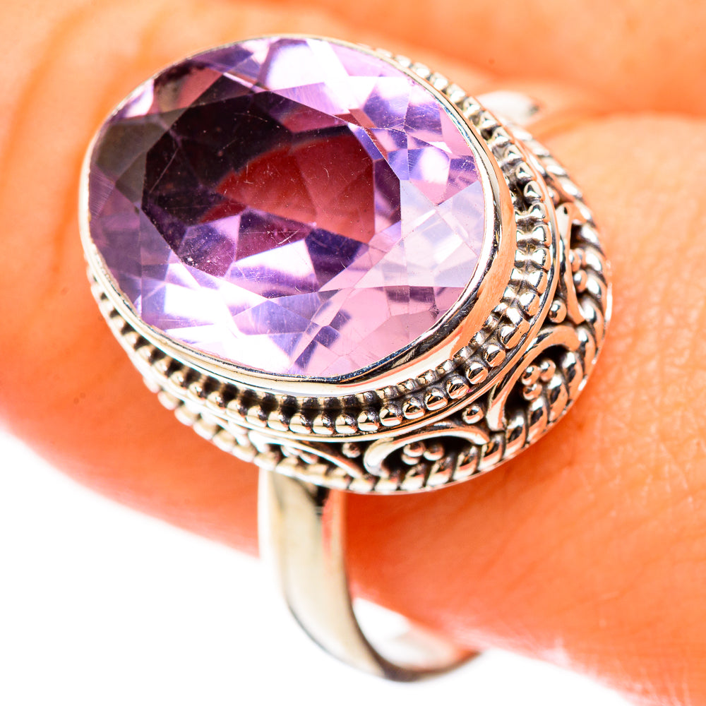 Amethyst Rings handcrafted by Ana Silver Co - RING123990