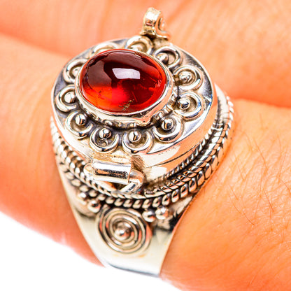 Garnet Rings handcrafted by Ana Silver Co - RING124014