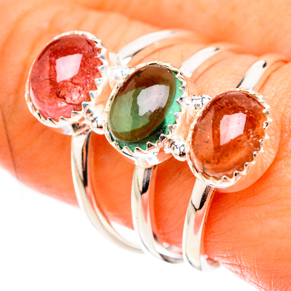 Tourmaline Rings handcrafted by Ana Silver Co - RING124021