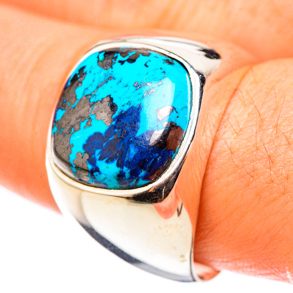 Shattuckite Rings handcrafted by Ana Silver Co - RING124030