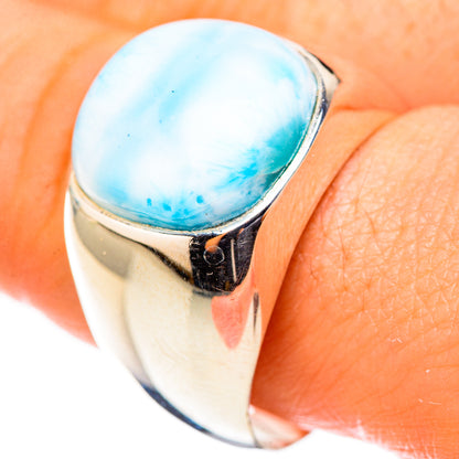 Larimar Rings handcrafted by Ana Silver Co - RING124050