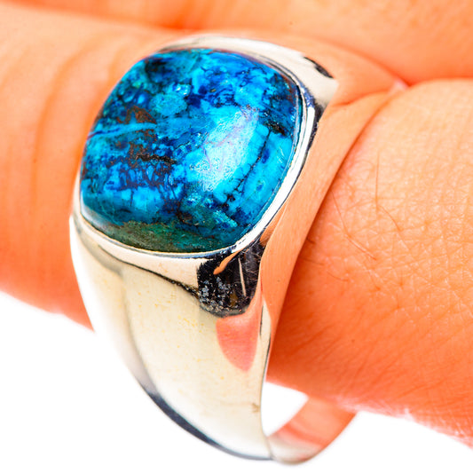 Shattuckite Rings handcrafted by Ana Silver Co - RING124052