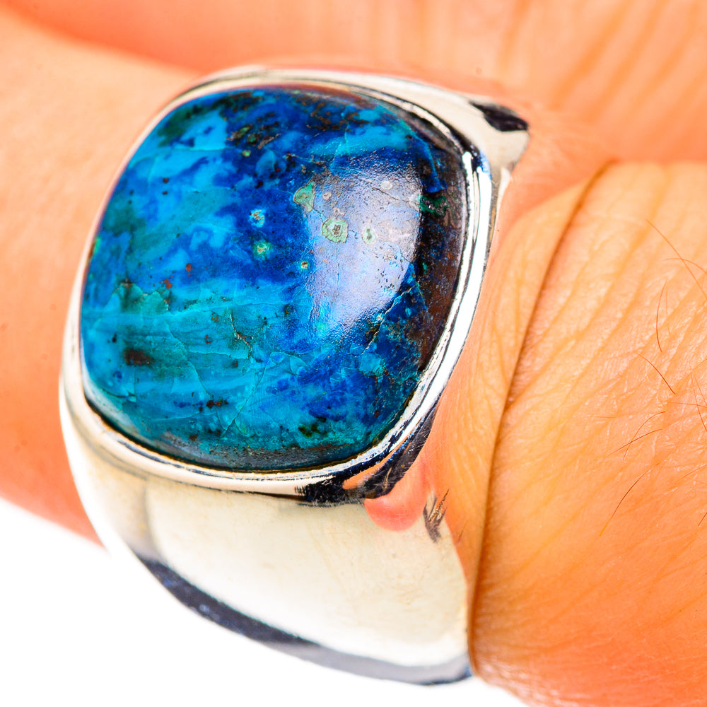 Shattuckite Rings handcrafted by Ana Silver Co - RING124072