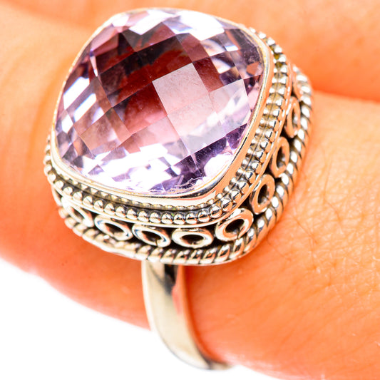 Kunzite Rings handcrafted by Ana Silver Co - RING124081