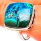 Malachite In Chrysocolla Rings handcrafted by Ana Silver Co - RING124116
