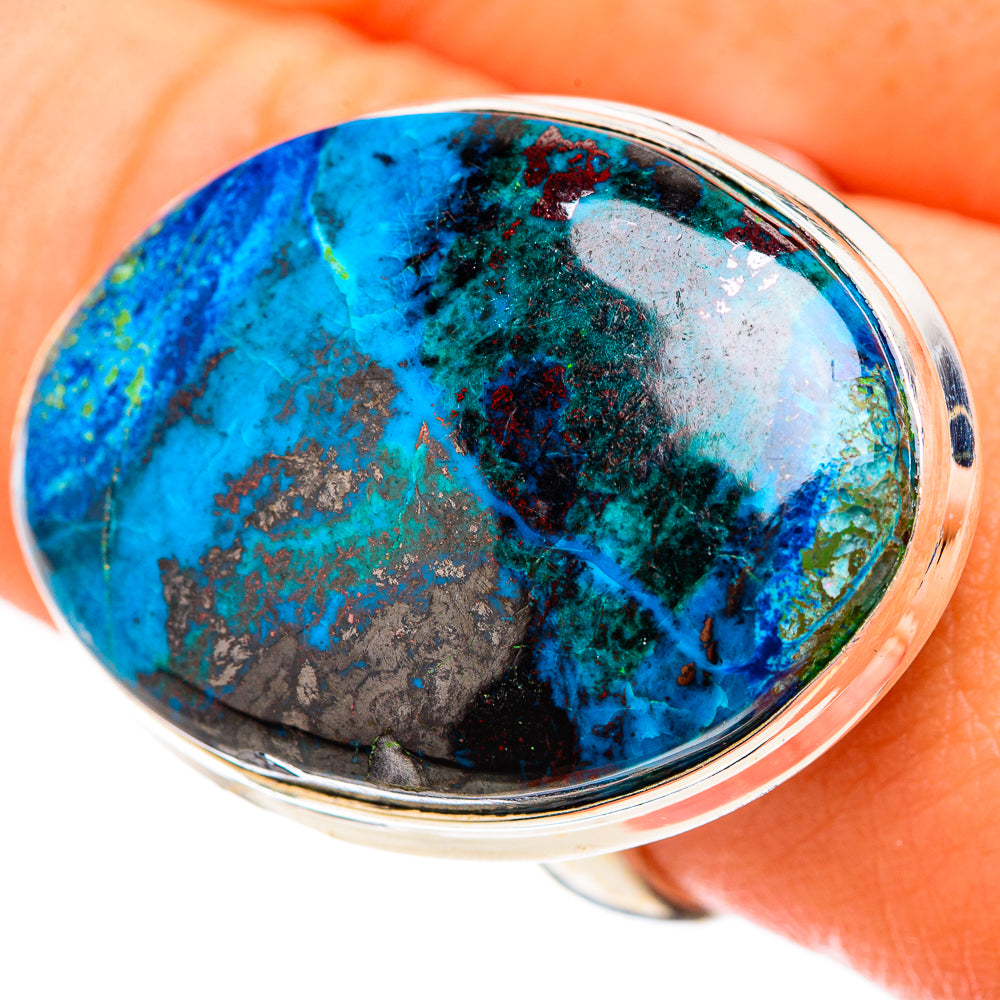 Shattuckite Rings handcrafted by Ana Silver Co - RING124145