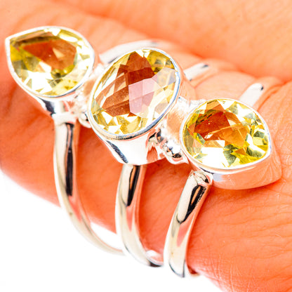 Citrine Rings handcrafted by Ana Silver Co - RING124187