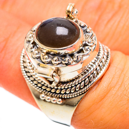 Black Onyx Rings handcrafted by Ana Silver Co - RING124205