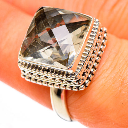 White Quartz Rings handcrafted by Ana Silver Co - RING124217
