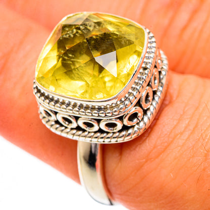Citrine Rings handcrafted by Ana Silver Co - RING124222