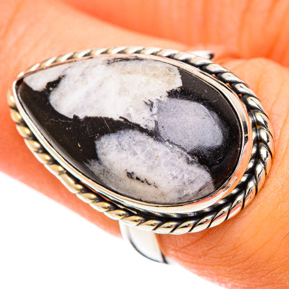 Pinolith Jasper Rings handcrafted by Ana Silver Co - RING124242