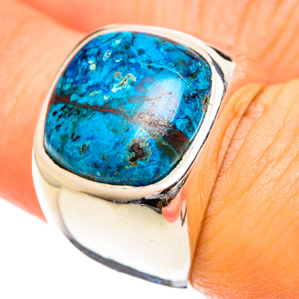 Shattuckite Rings handcrafted by Ana Silver Co - RING124276