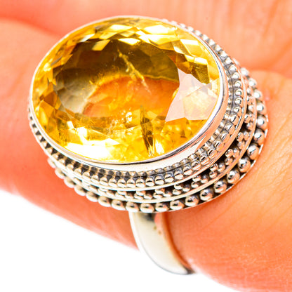 Citrine Rings handcrafted by Ana Silver Co - RING124283